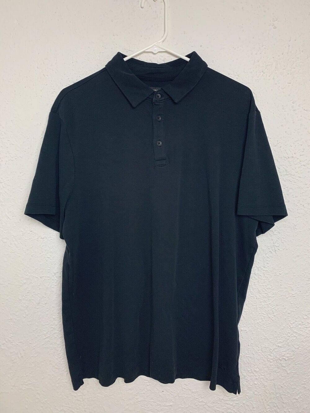Banana Republic Men’s Luxe Touch Performance Polo Shirt Black Size XL